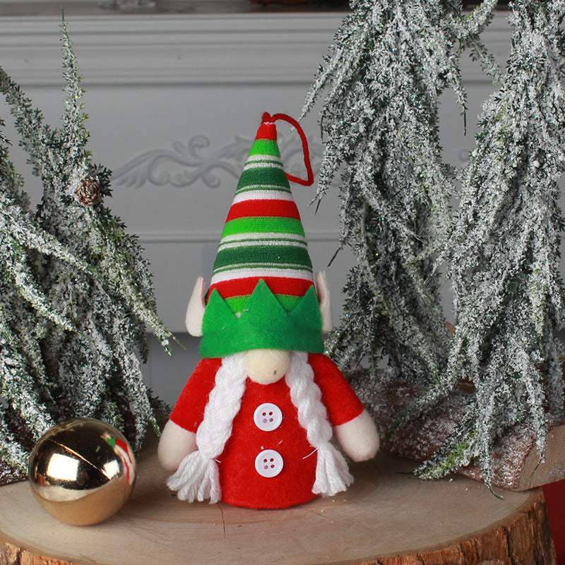 Christmas Tree Decorative Glowing Elf Doll