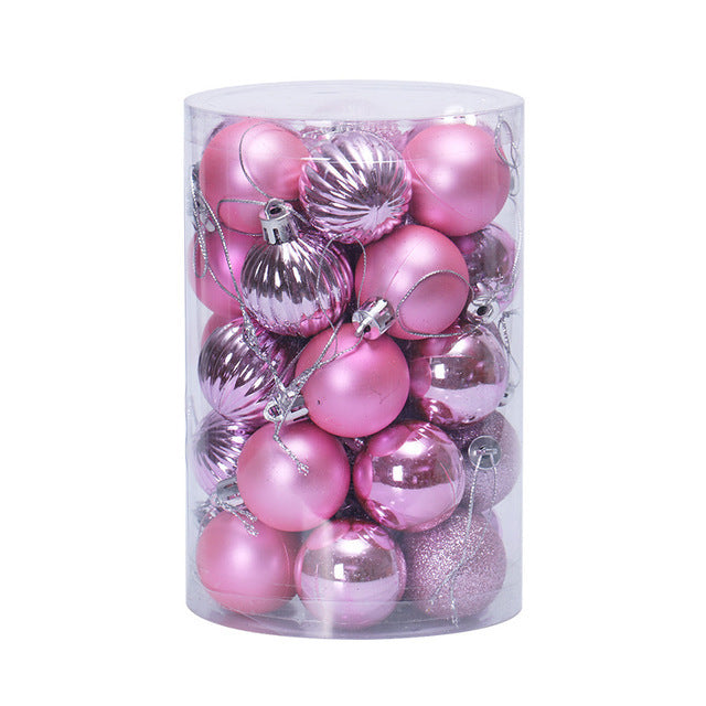 34 Christmas Ball Set 4cm Christmas Ornaments